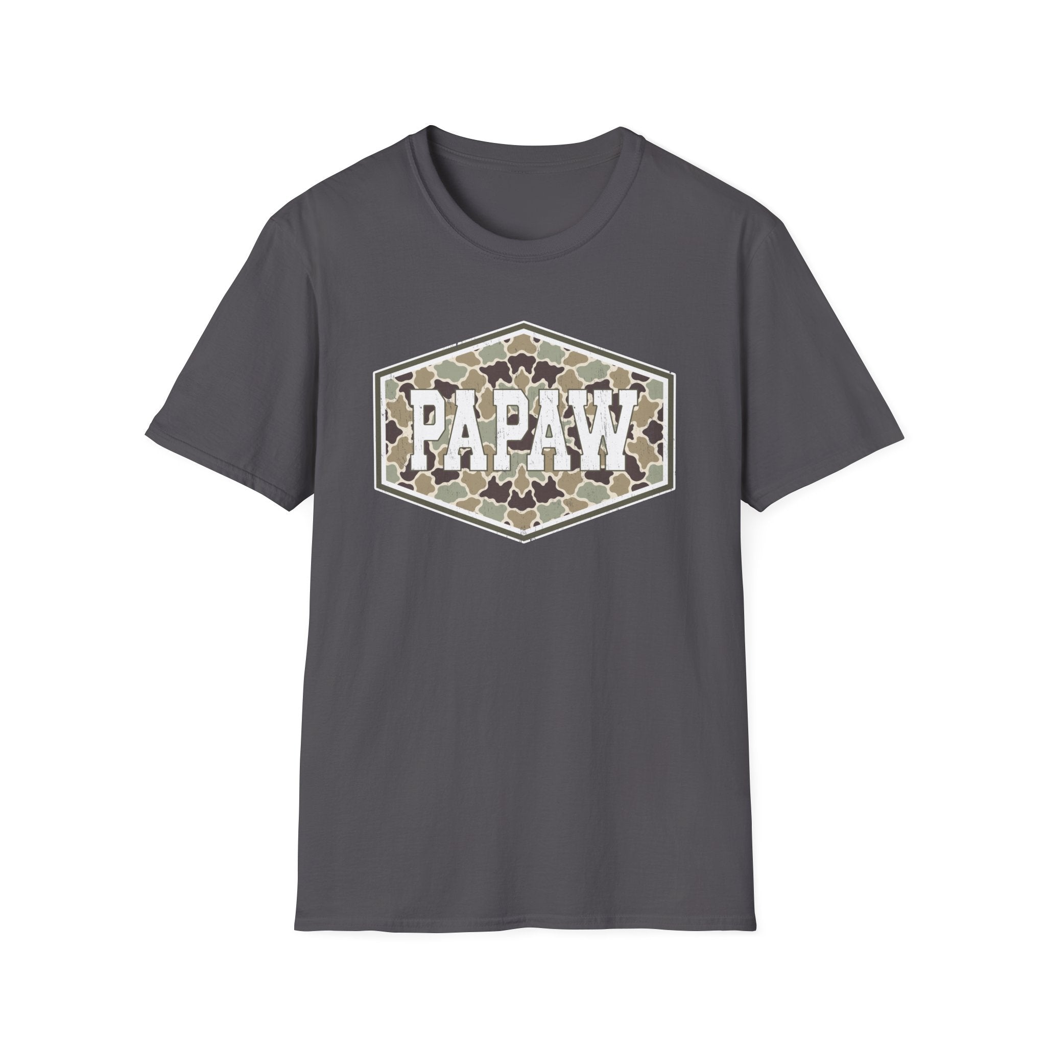 Papaw Camo- Gildan Soft Style