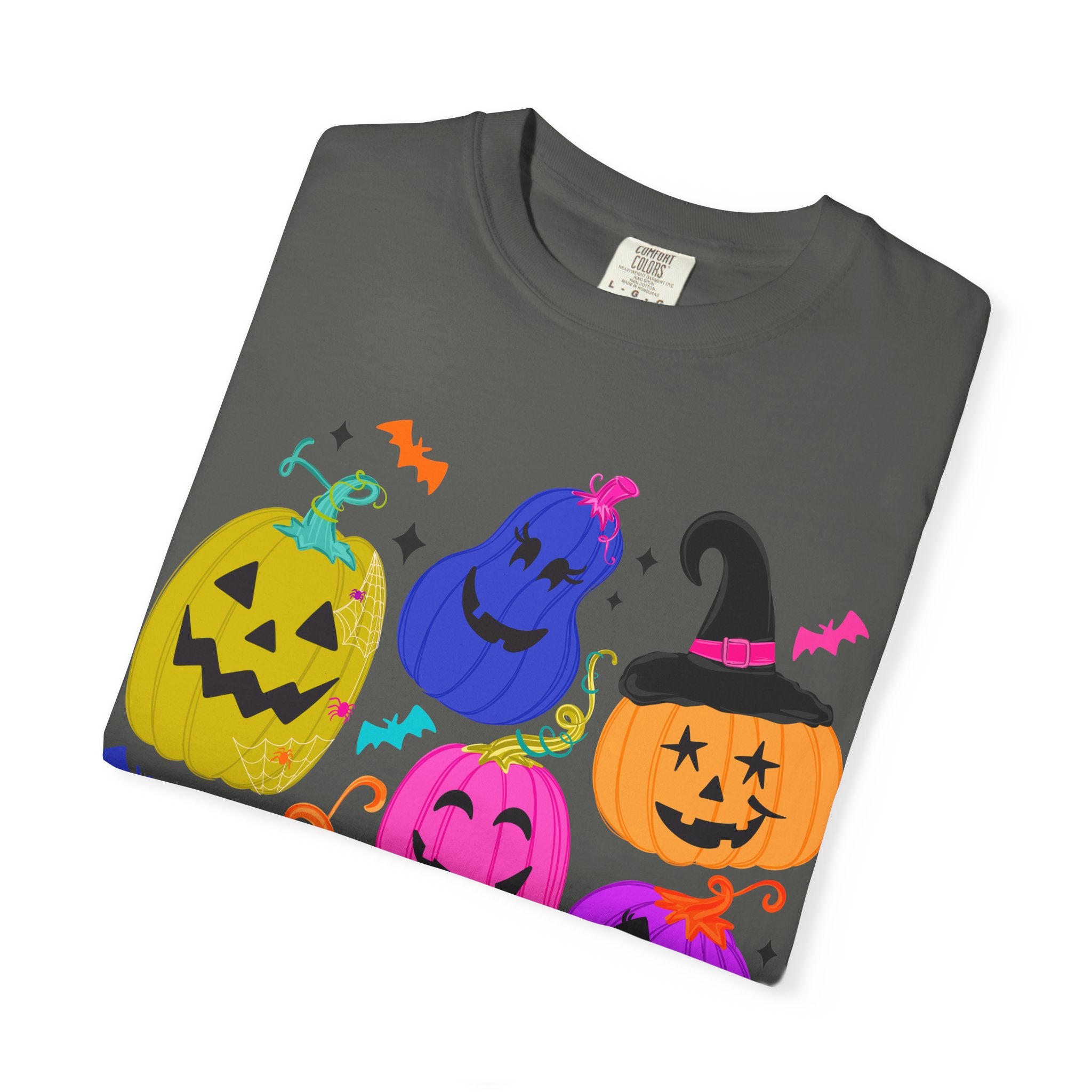 Colorful Jack-O'-Lantern Halloween T-Shirt