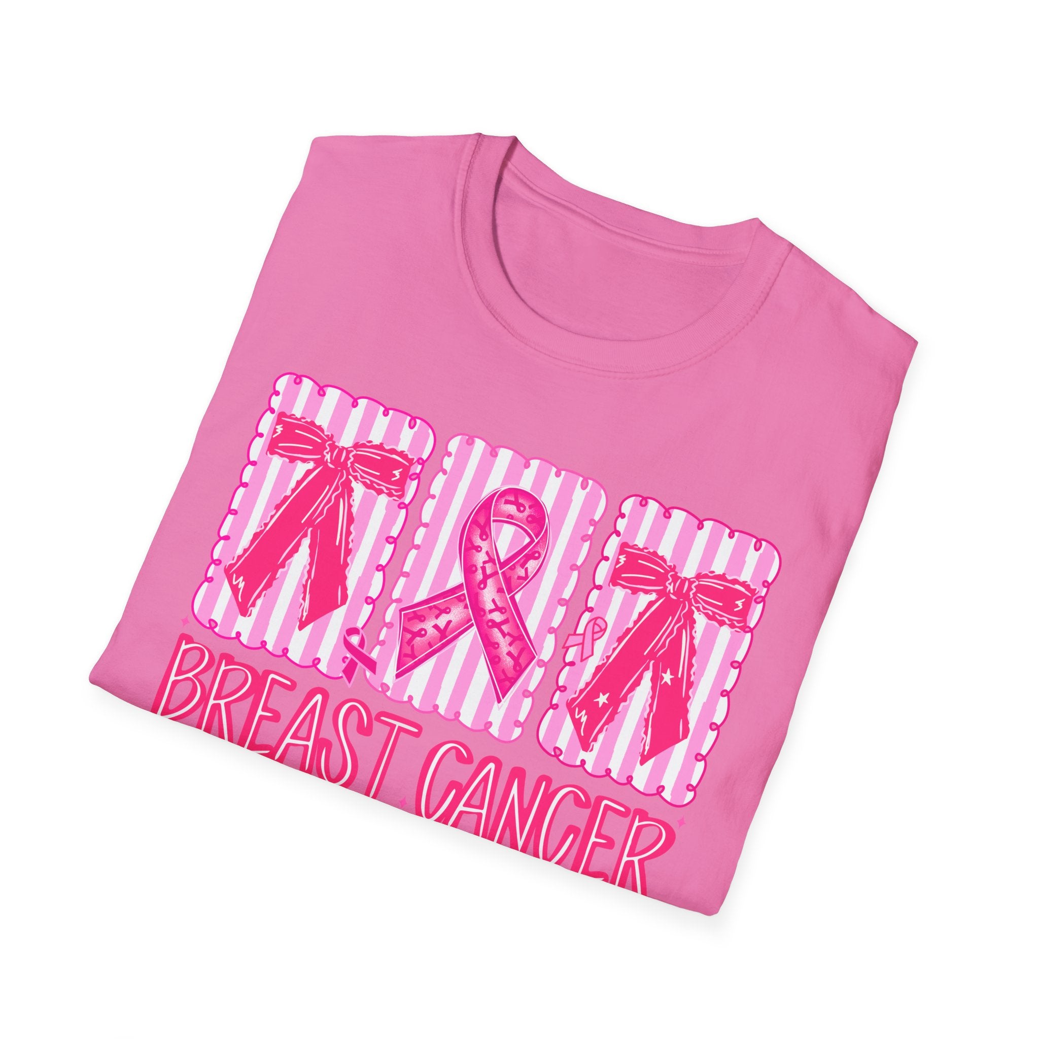 Breast Cancer Awareness T-Shirt — Pink Ribbon Support Tee