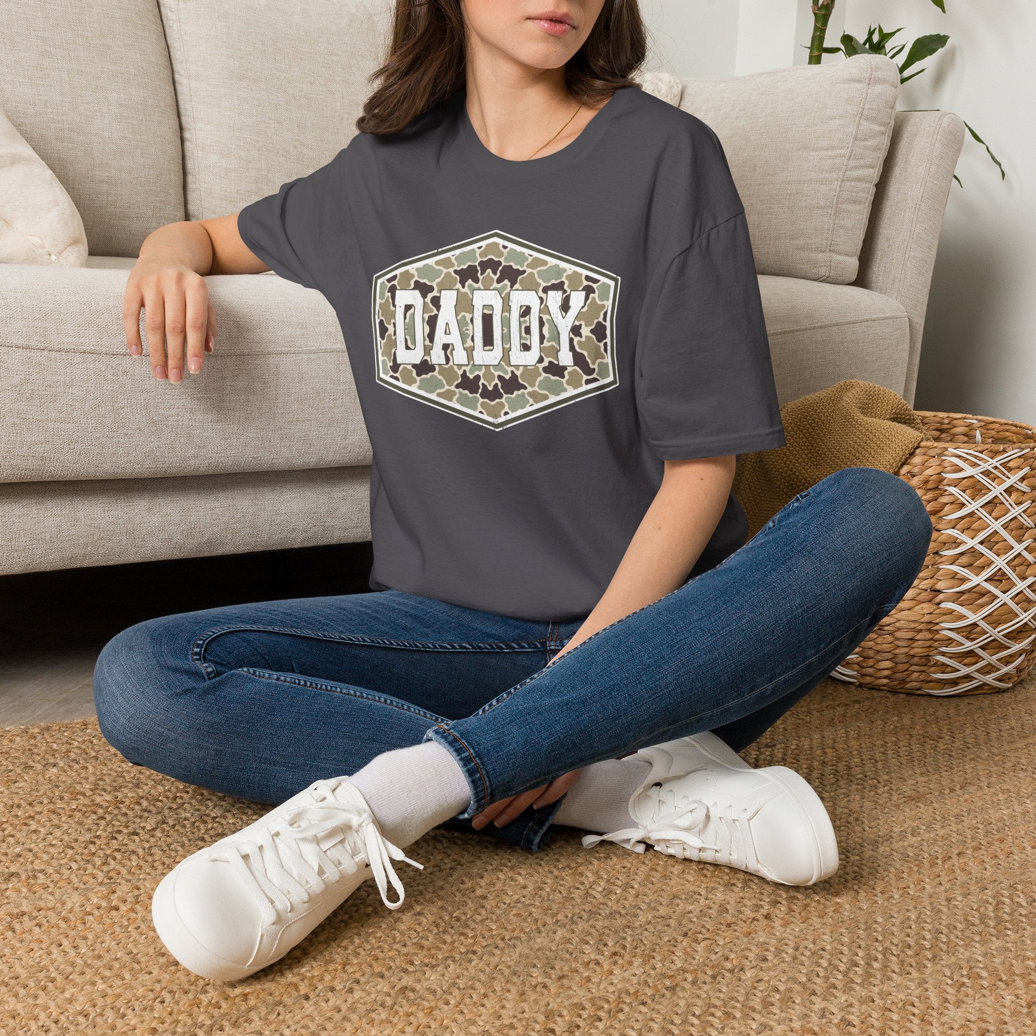 Daddy Camo-Gildan Soft Style