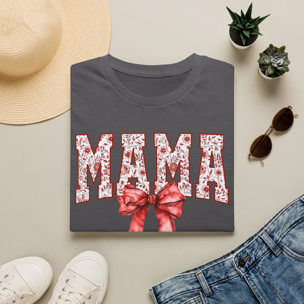 Mama Floral Bow T-Shirt — Mom Mother's Day Gift