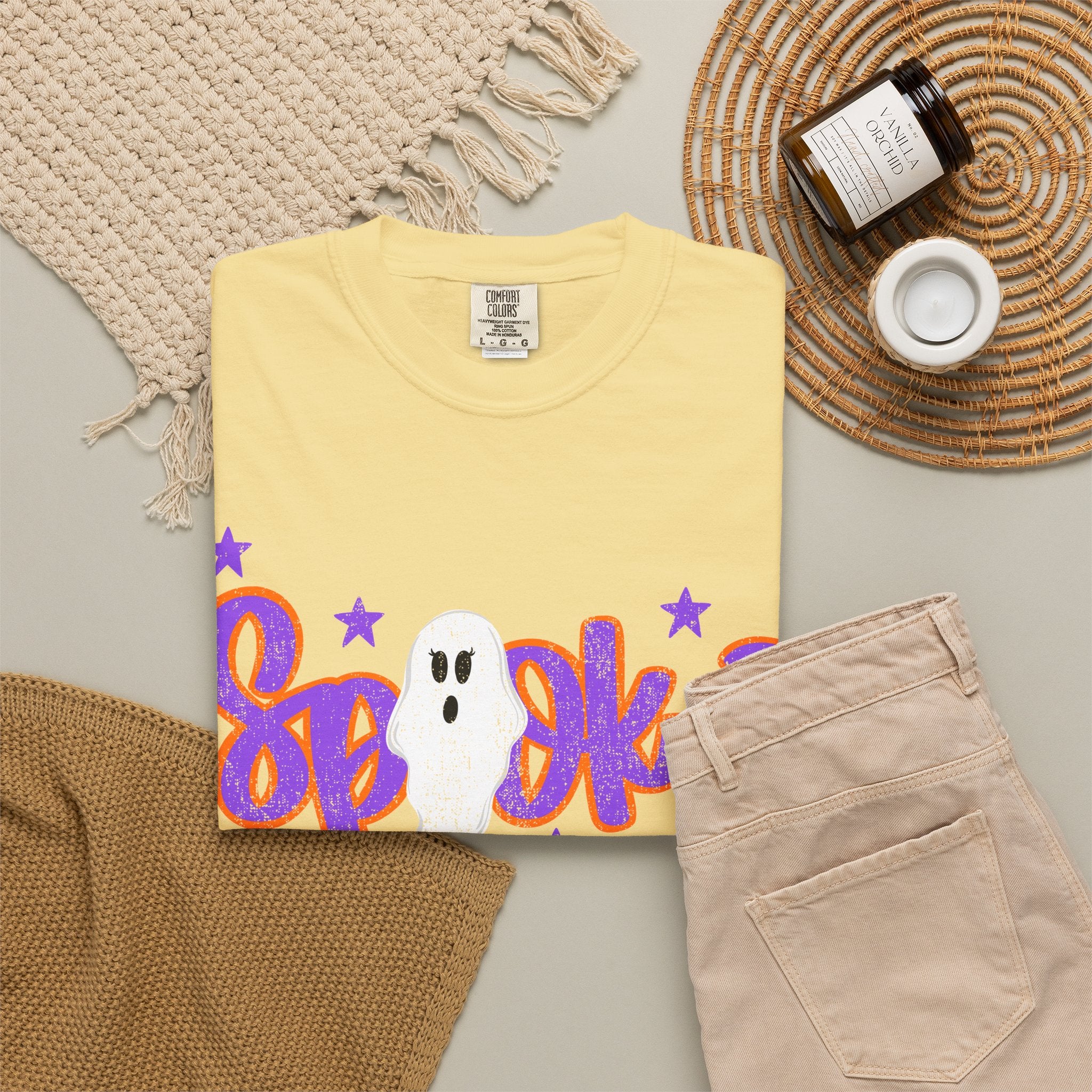 Spooky Ghost Tee — Halloween Graphic T-Shirt