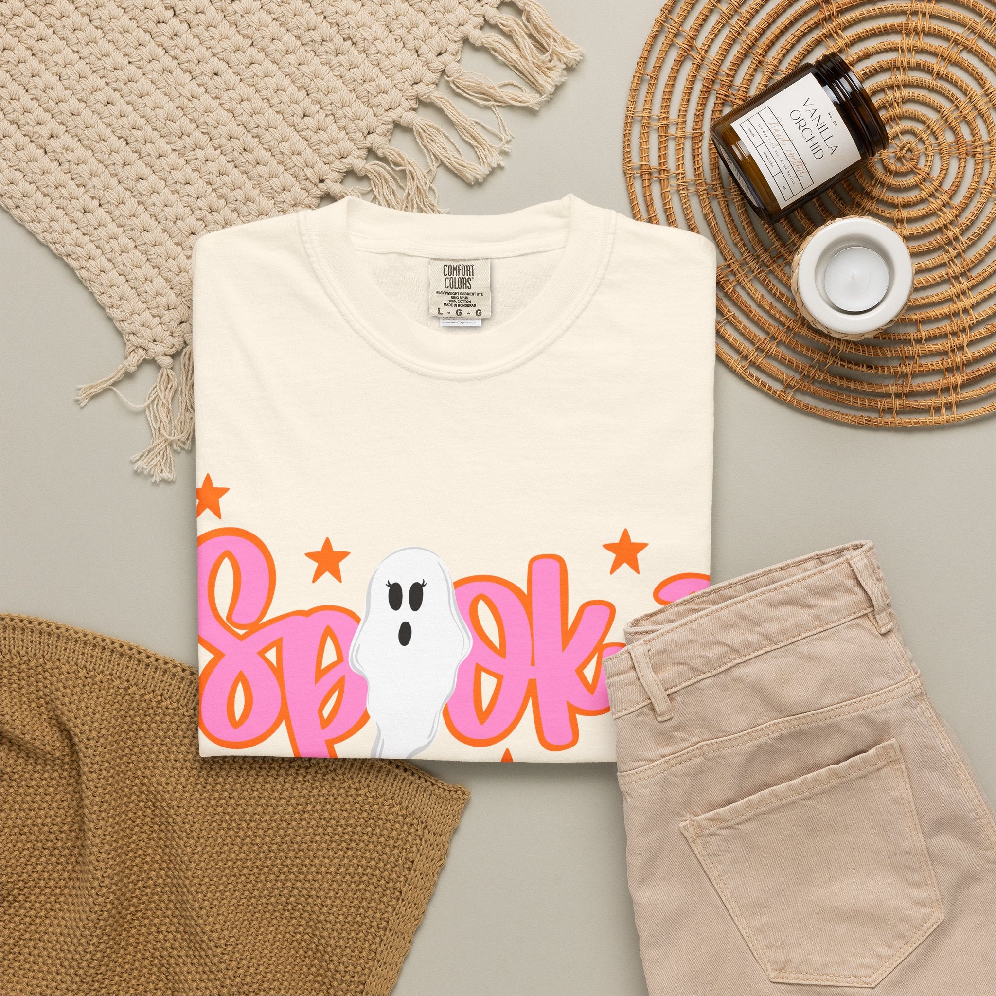Spooky Ghost Tee — Cute Halloween Graphic T-Shirt