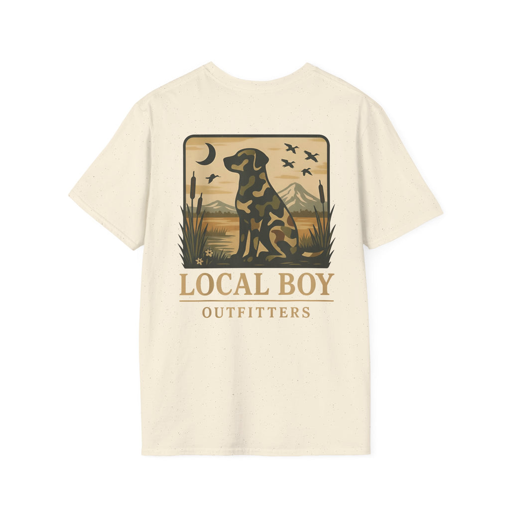 Local Boy Retriever T-Shirt — Vintage Dog Graphic Tee for Dog Lovers