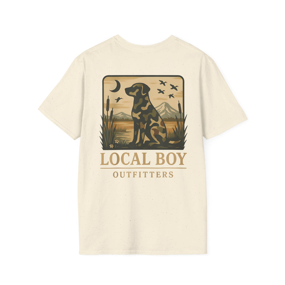 Local Boy Retriever T-Shirt — Vintage Dog Graphic Tee for Dog Lovers