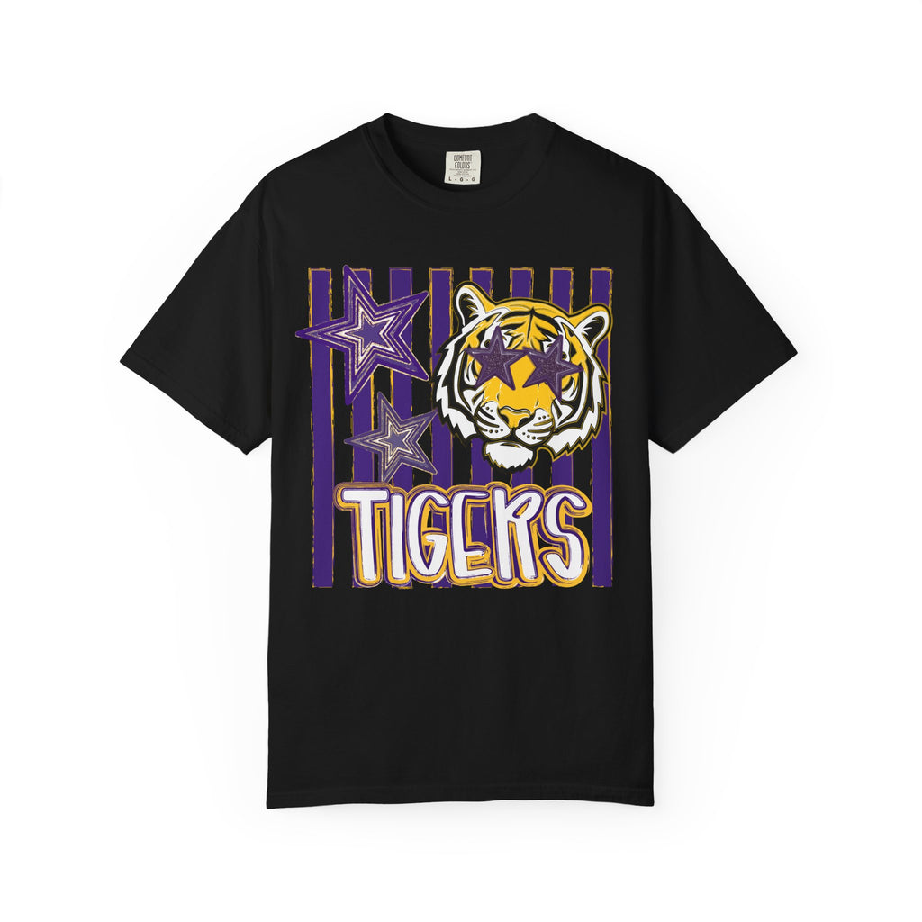 LSU Tigers Retro Stripe Graphic T-Shirt
