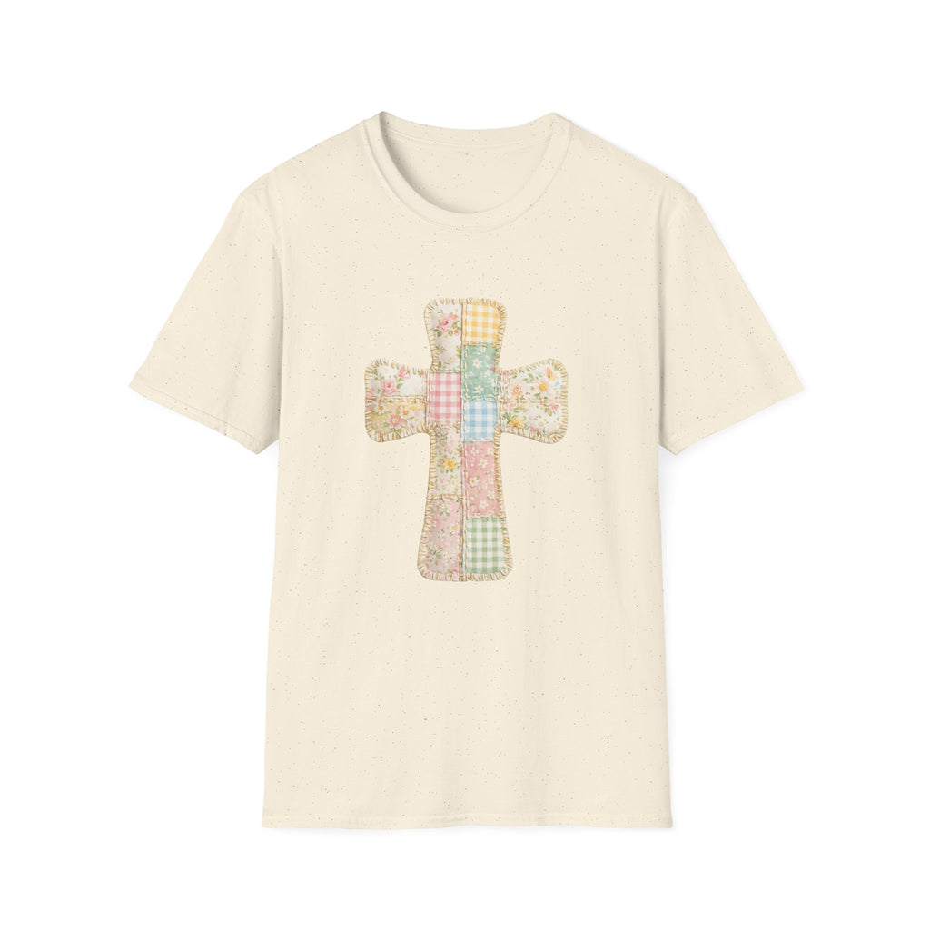 Patchwork Cross - Gildan Soft Style