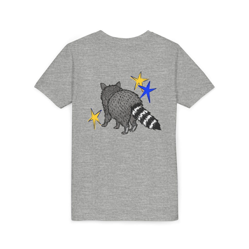 Youth Tee — “See Ya Soon” Raccoon Graphic Kids Shirt