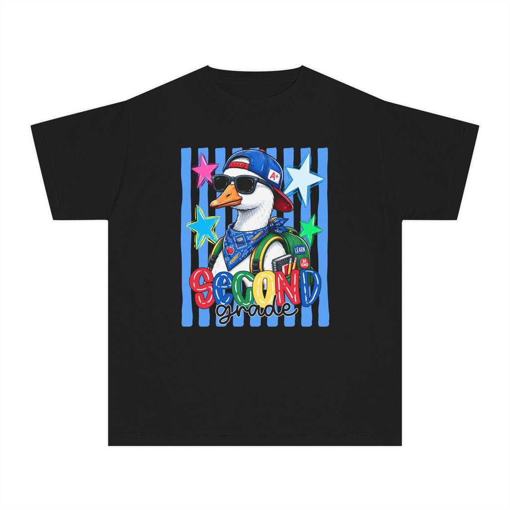 Second Grade' Cool Boy Duck Back-to-School Shirt