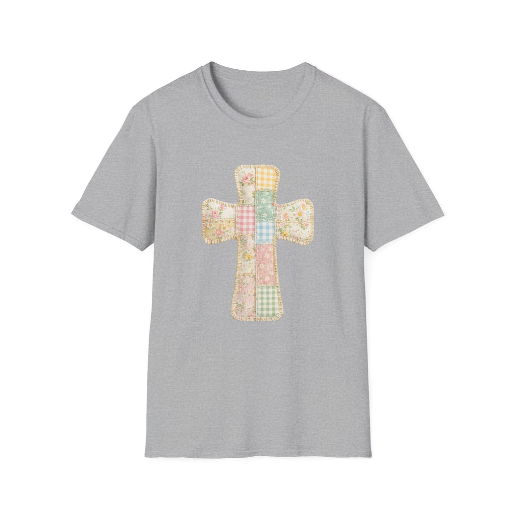 Patchwork Cross - Gildan Soft Style