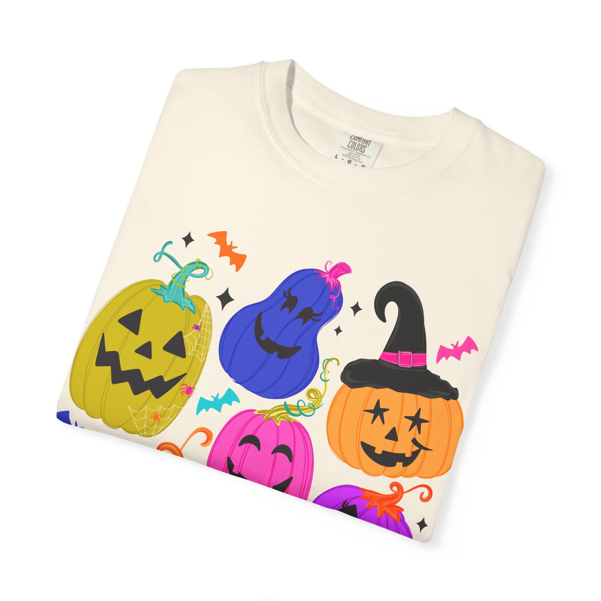 Colorful Jack-O'-Lantern Halloween T-Shirt