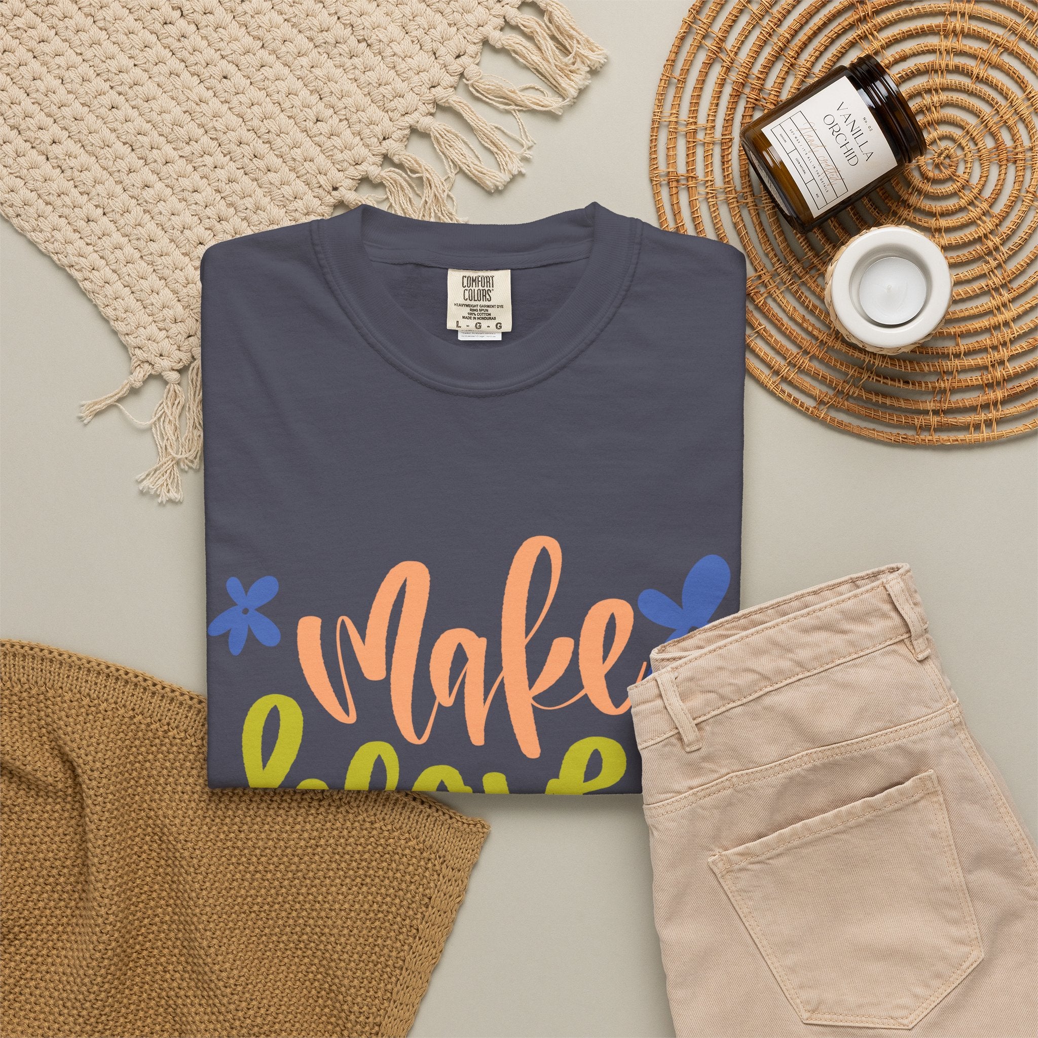 Make Heaven Crowded T-Shirt — Colorful Faith Graphic Tee