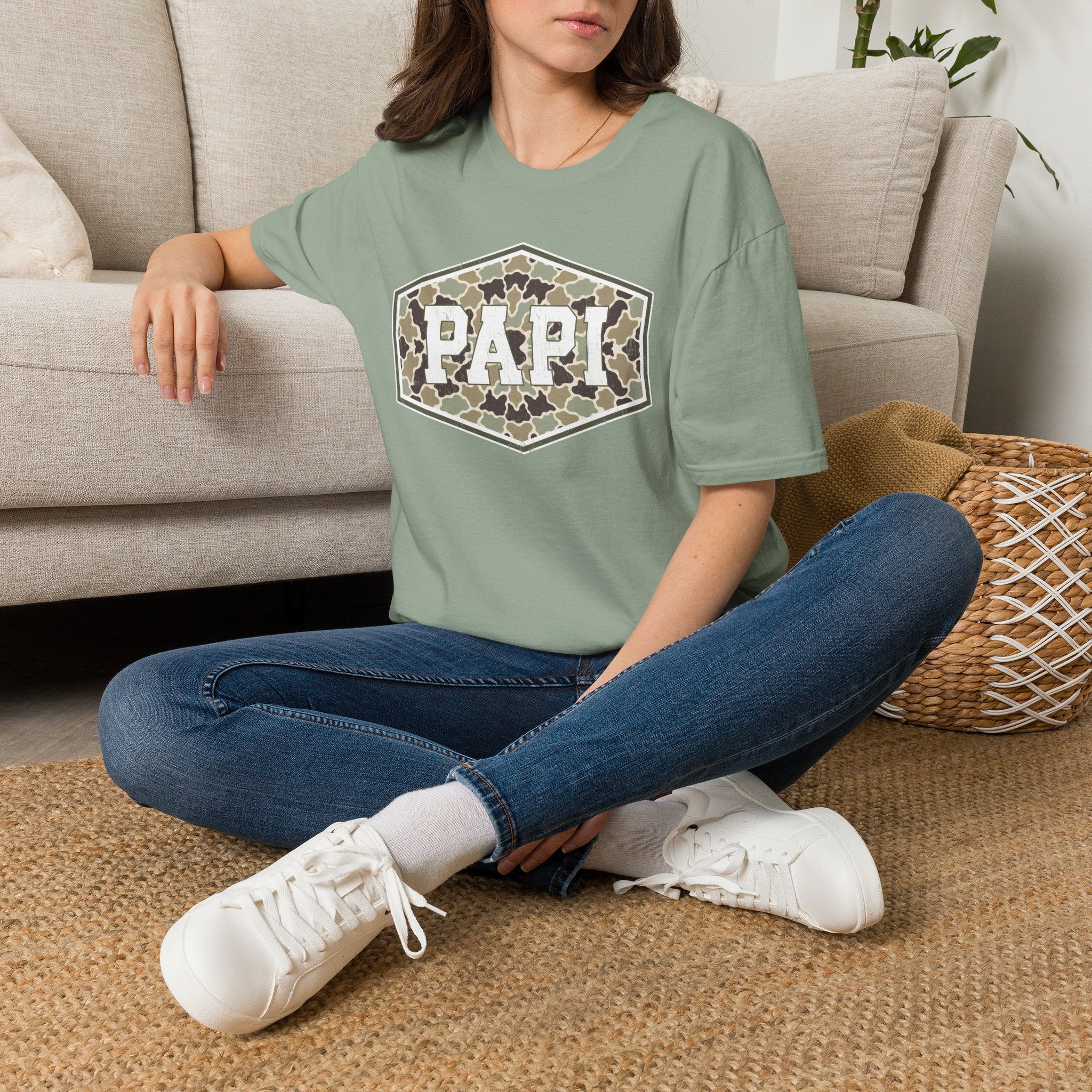 Papi Camo - Gildan Soft Style