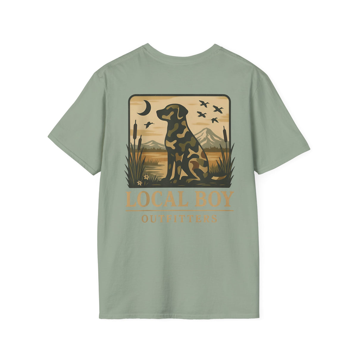 Local Boy Retriever T-Shirt — Vintage Dog Graphic Tee for Dog Lovers