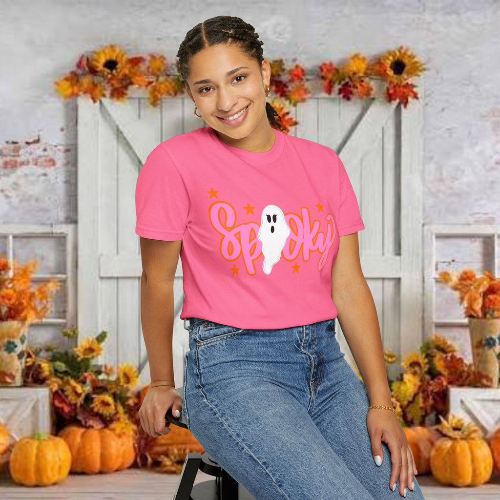 Spooky Ghost Tee — Cute Halloween Graphic T-Shirt