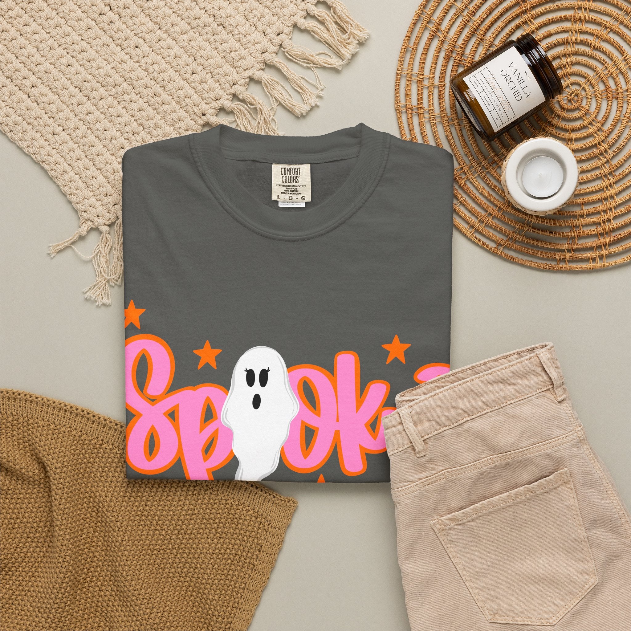 Spooky Ghost Tee — Cute Halloween Graphic T-Shirt