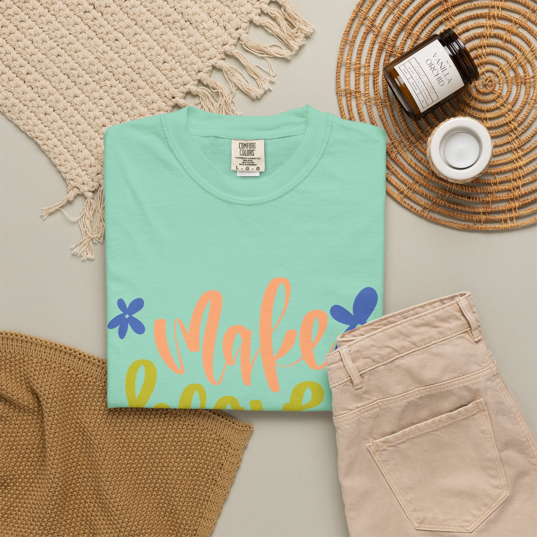 Make Heaven Crowded T-Shirt — Colorful Faith Graphic Tee