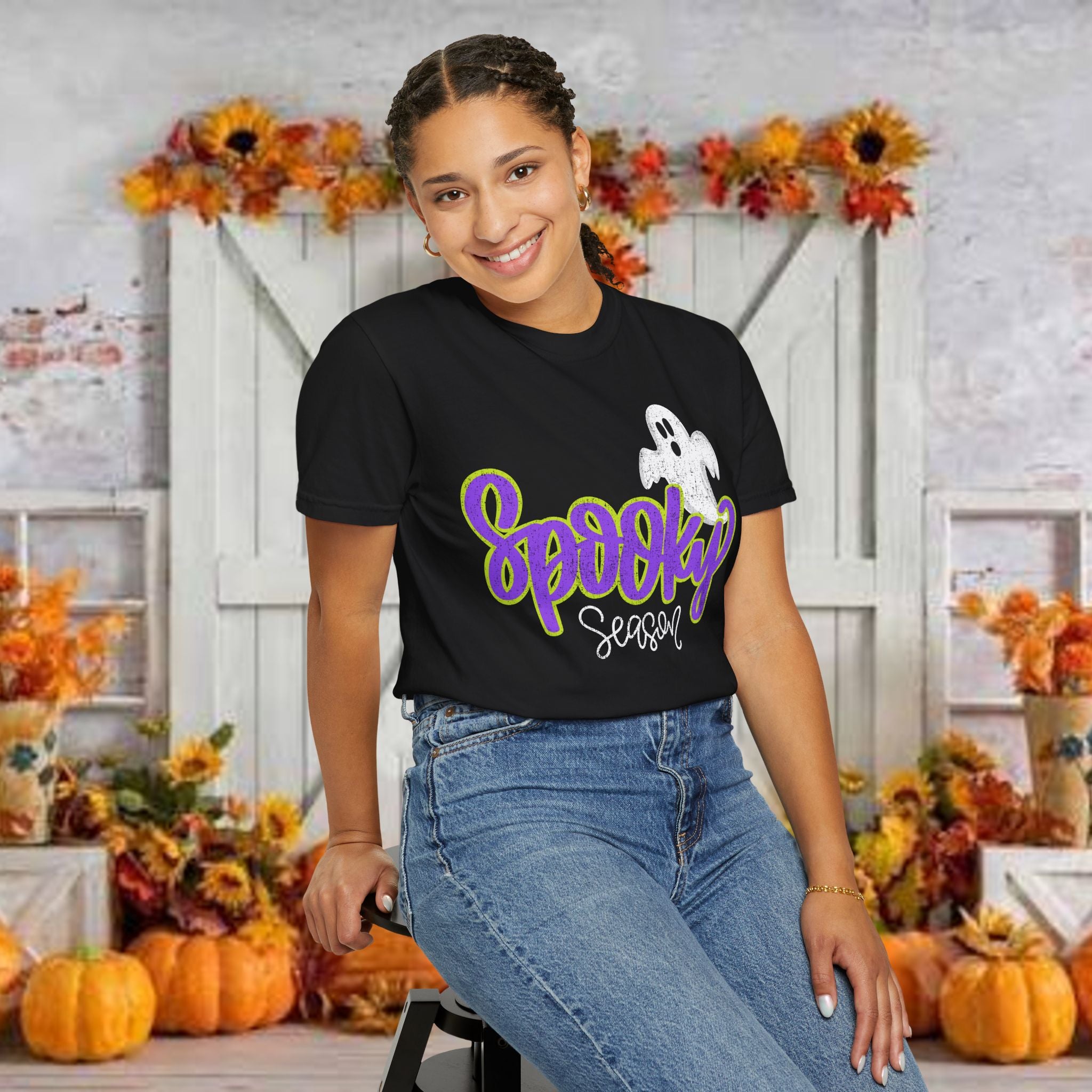 Spooky Season Ghost Halloween T-Shirt