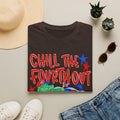 T-Shirt — “Chill the Fourth Out” Patriotic Alligator July 4th Tee