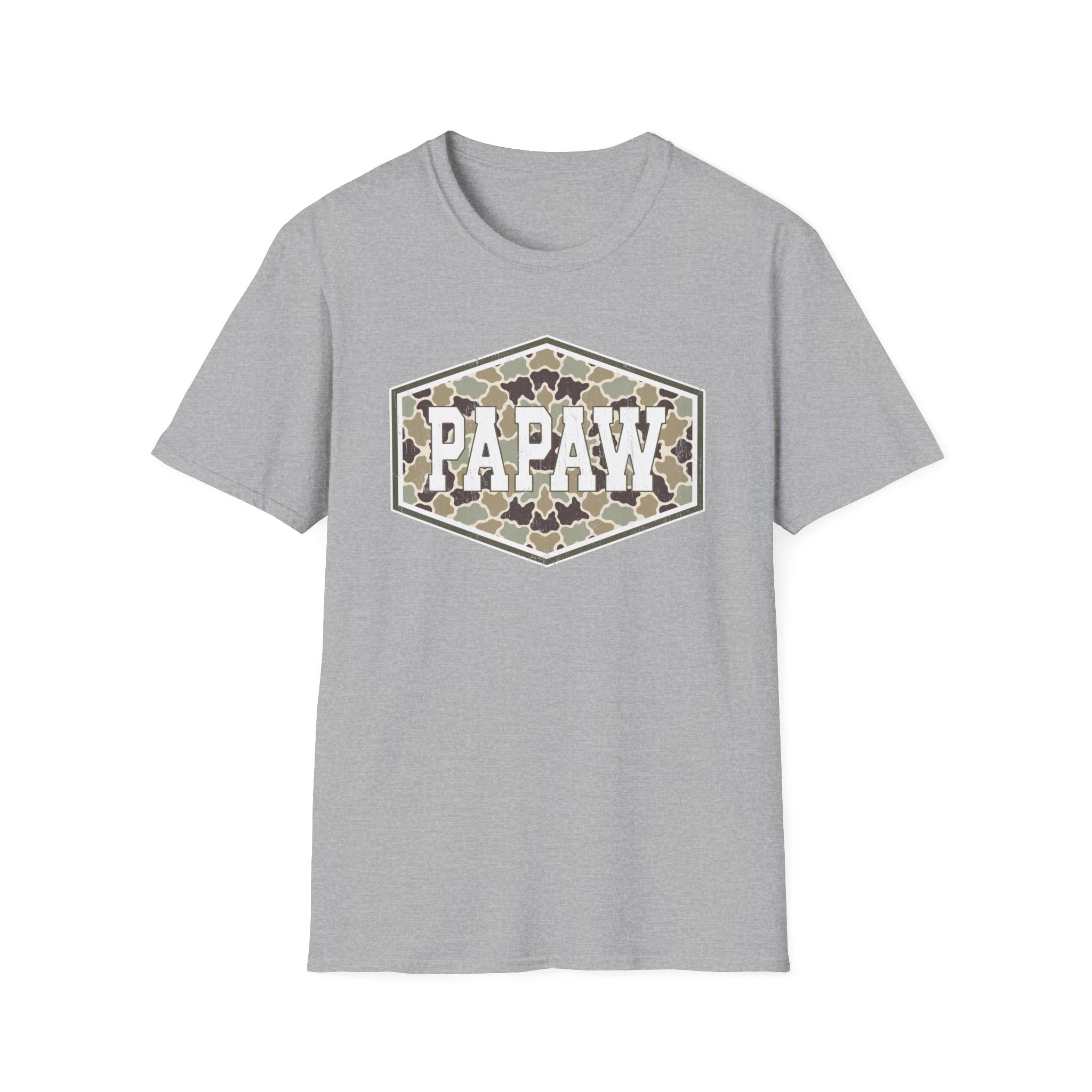 Papaw Camo- Gildan Soft Style