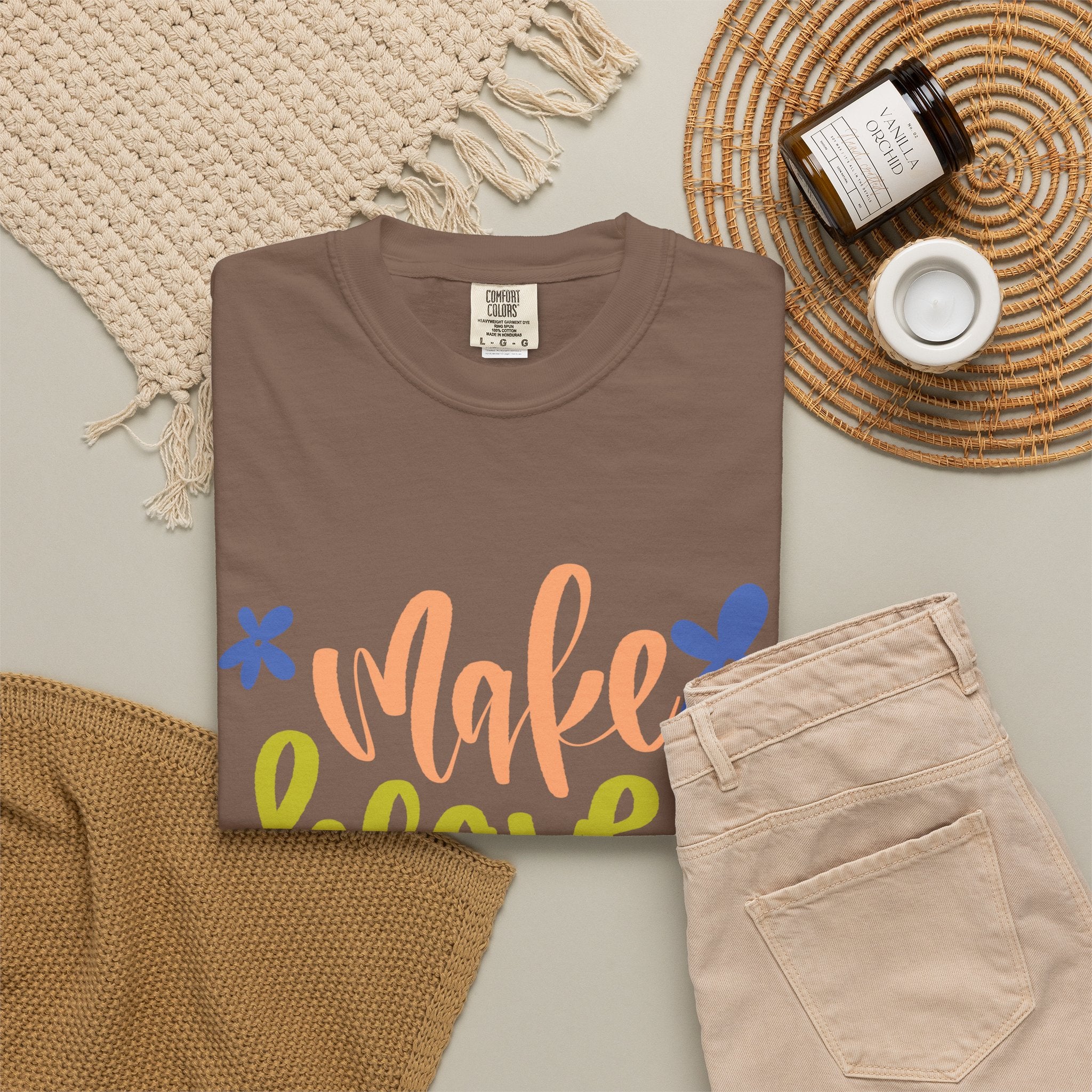 Make Heaven Crowded T-Shirt — Colorful Faith Graphic Tee