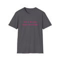 Christian Graphic T-Shirt — "first of all, jesus thinks i'm a delight"