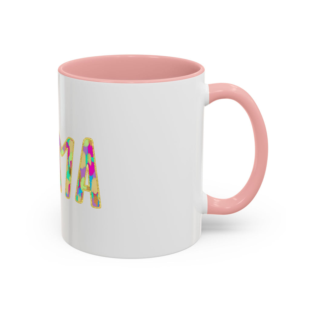 Mama Colorful Confetti Accent Coffee Mug — 11/15oz