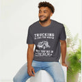 Trucking Is Like The Mafia Tee - Vintage Semi Truck Graphic Shirt
