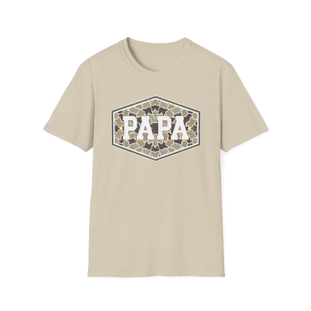 Papa Camo - Gildan Soft Style