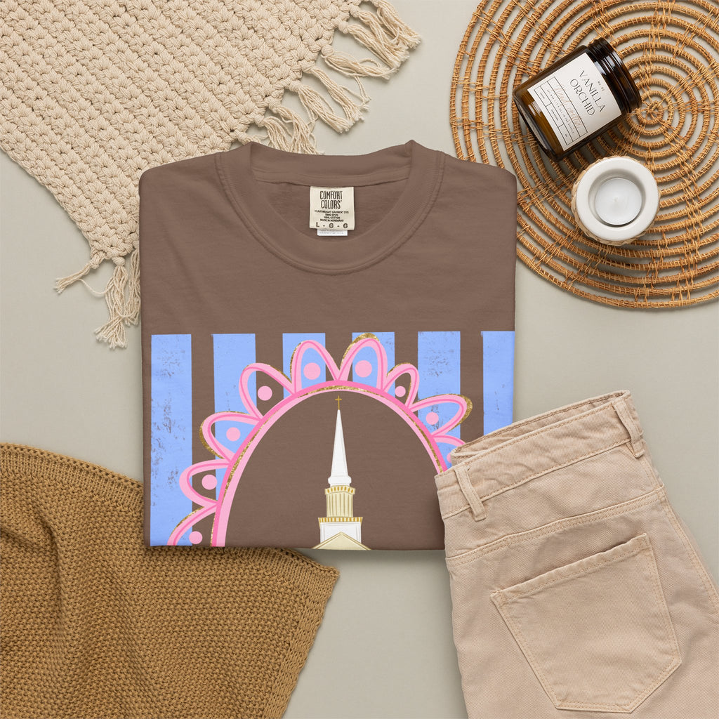 Pastel Chapel Illustration Tee