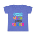 Toddler T-Shirt "Jesus Loves the Little Children" — Colorful Christian Kids Tee