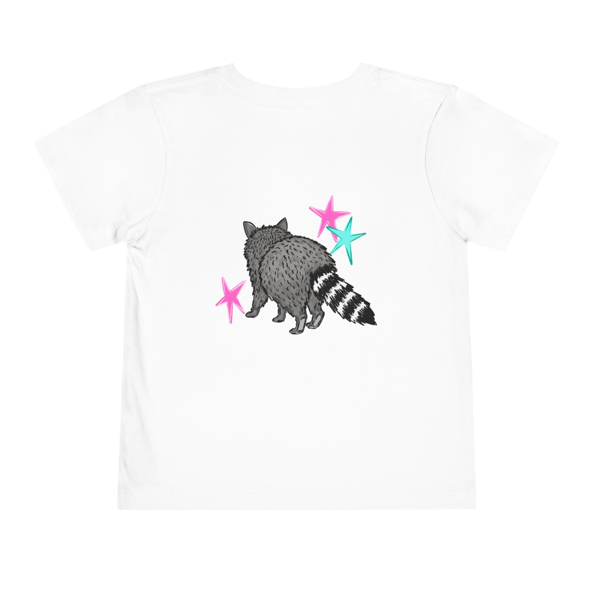Toddler Tee — "See Ya Soon" Raccoon Graphic Shirt