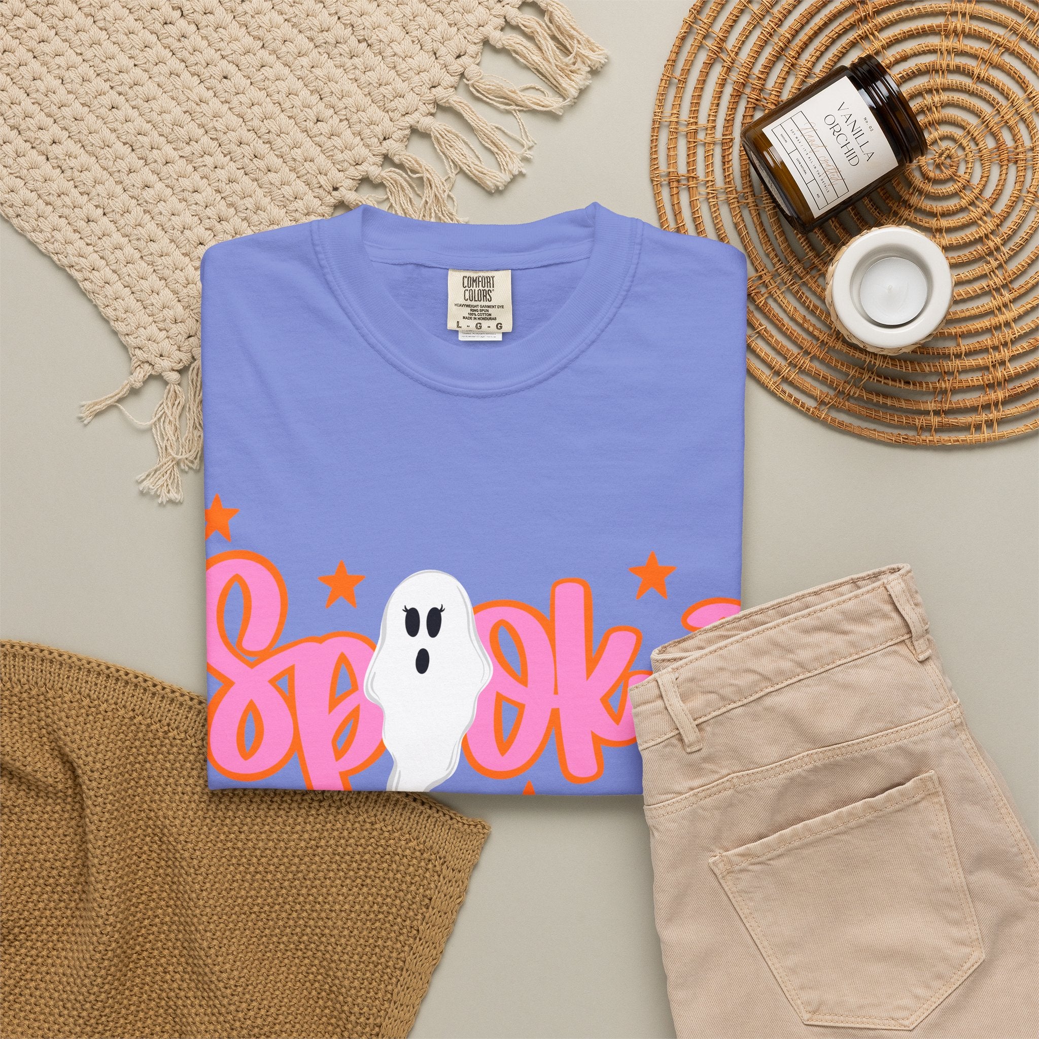 Spooky Ghost Tee — Cute Halloween Graphic T-Shirt