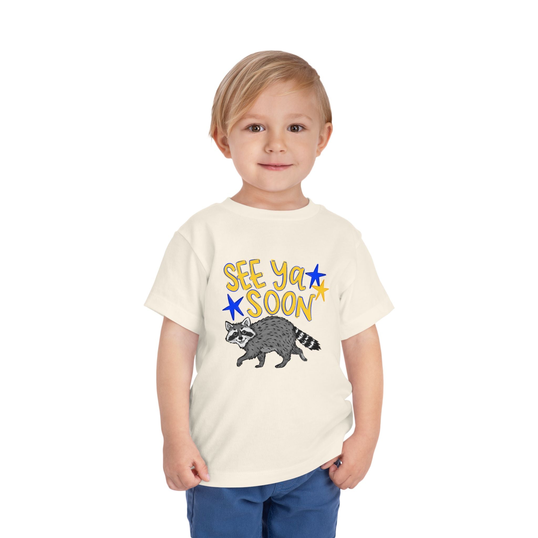 See Ya Soon Raccoon Toddler Tee