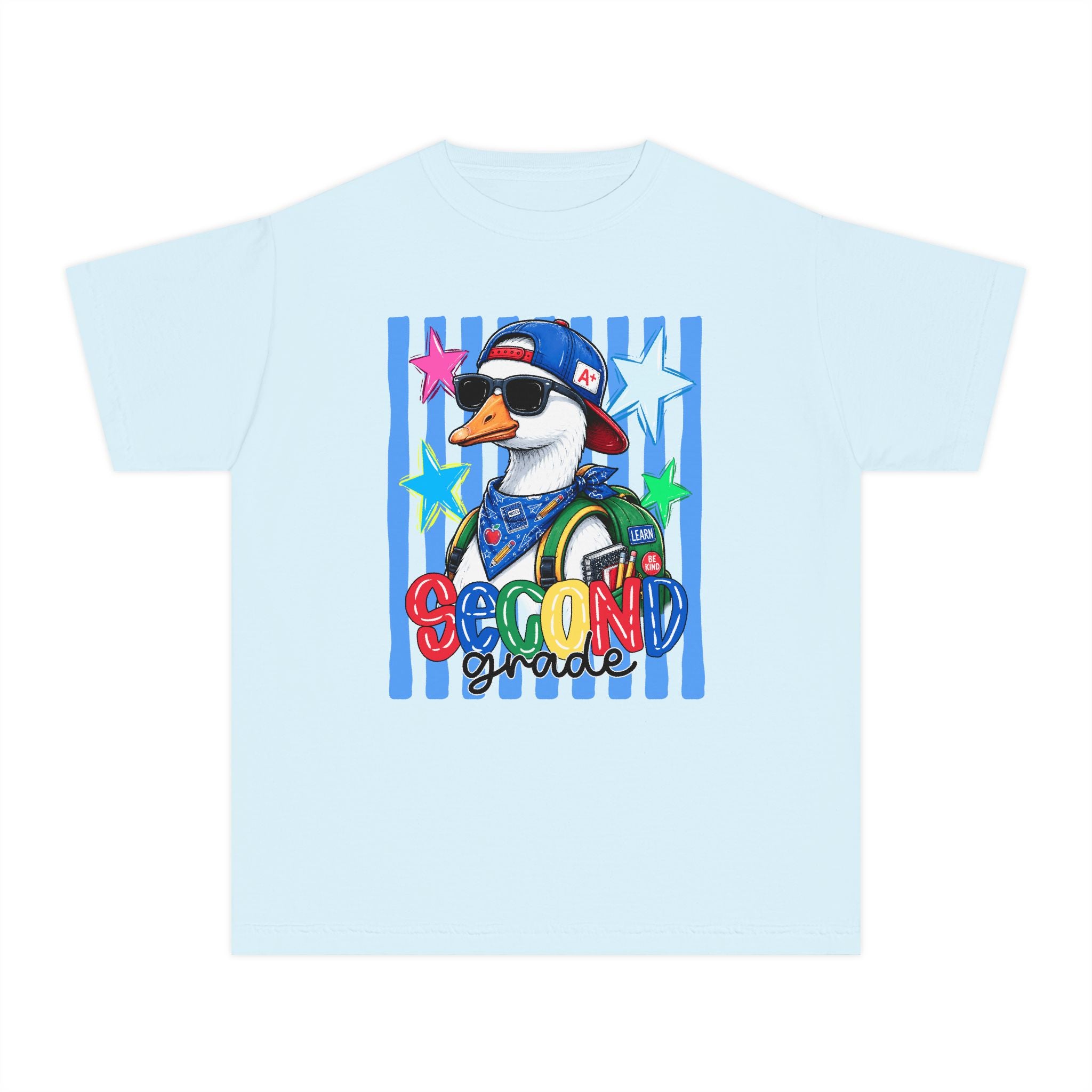 Second Grade' Cool Boy Duck Back-to-School Shirt
