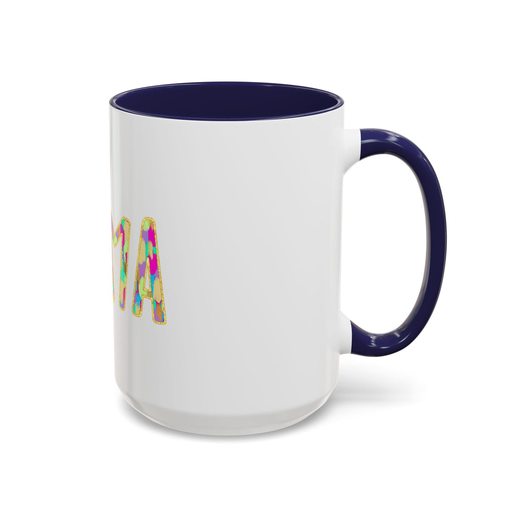 Mama Colorful Confetti Accent Coffee Mug — 11/15oz