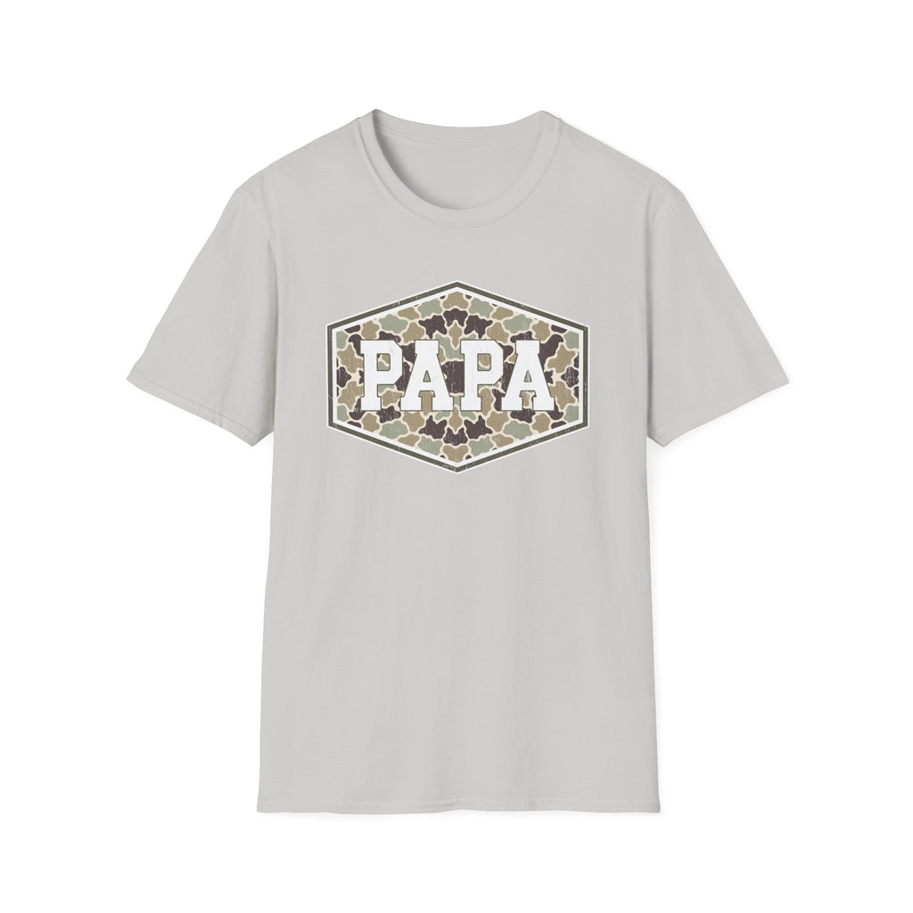 Papa Camo - Gildan Soft Style