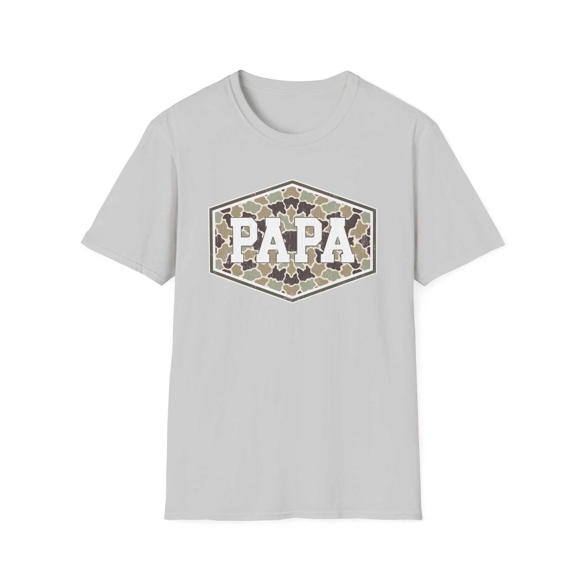 Papa Camo - Gildan Soft Style