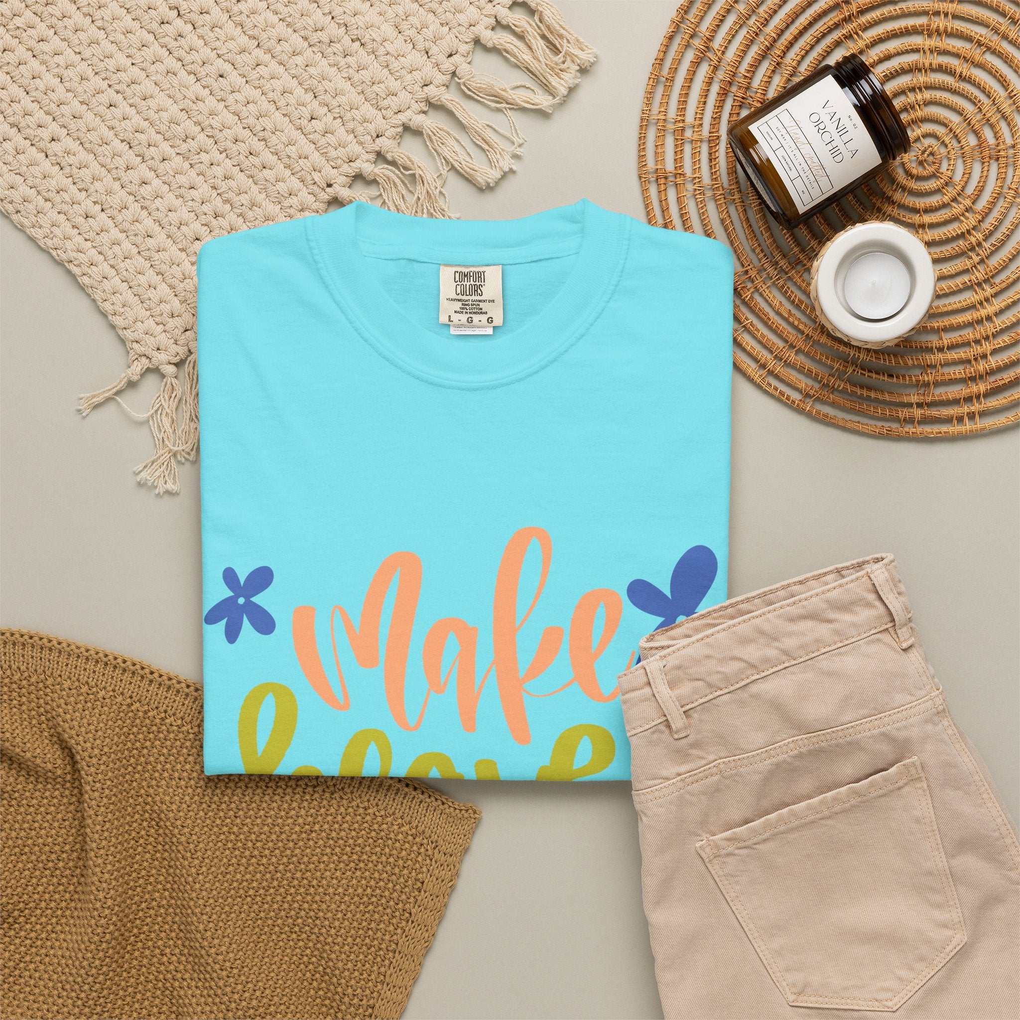 Make Heaven Crowded T-Shirt — Colorful Faith Graphic Tee