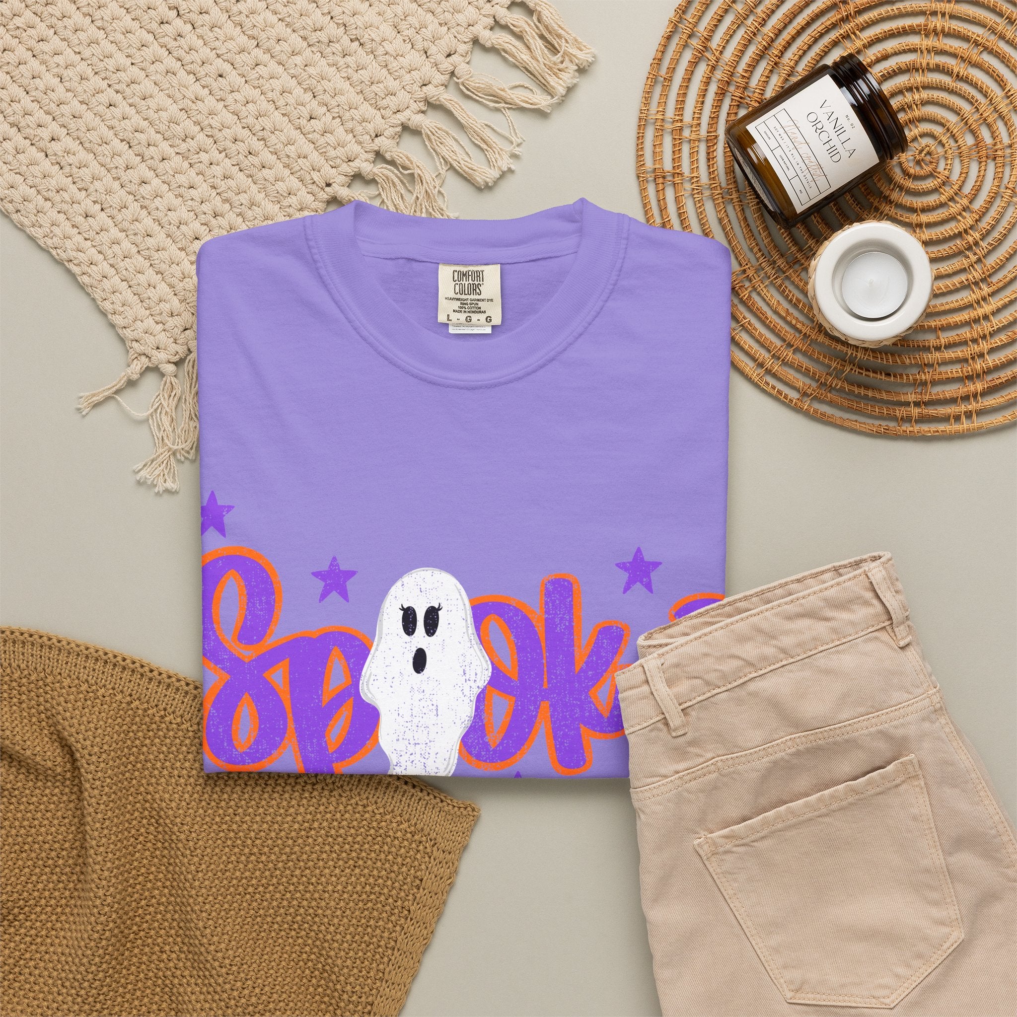 Spooky Ghost Tee — Halloween Graphic T-Shirt