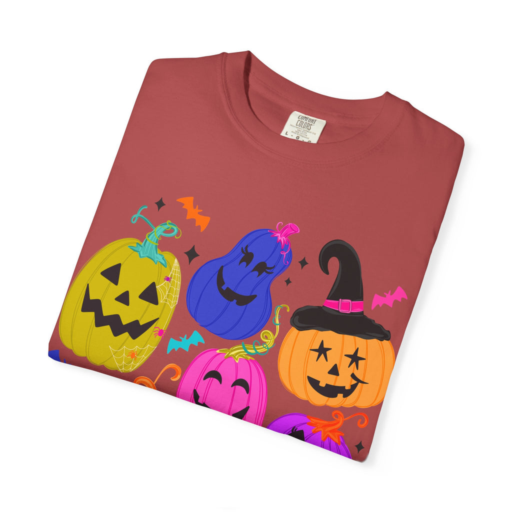 Colorful Jack-O'-Lantern Halloween T-Shirt