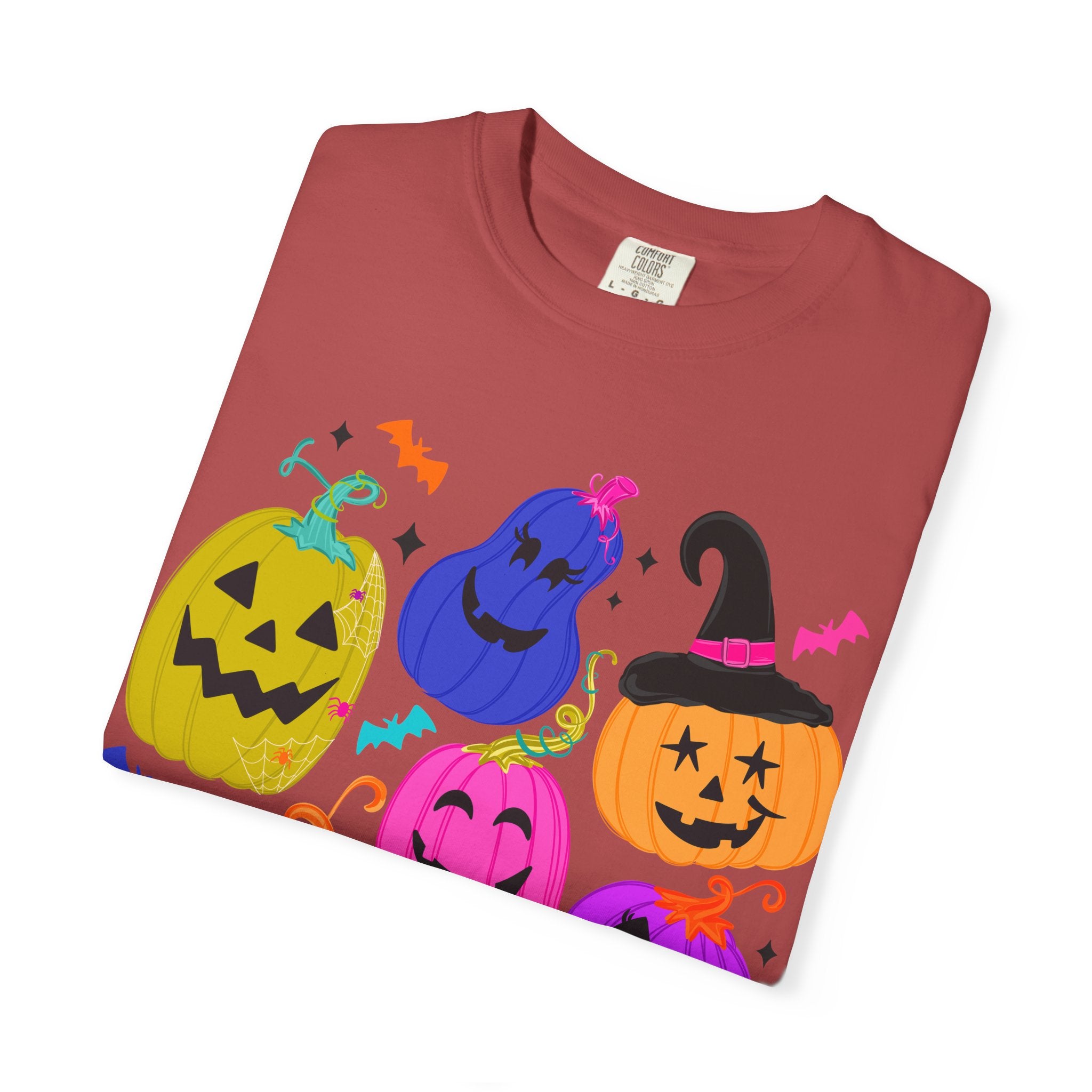 Colorful Jack-O'-Lantern Halloween T-Shirt