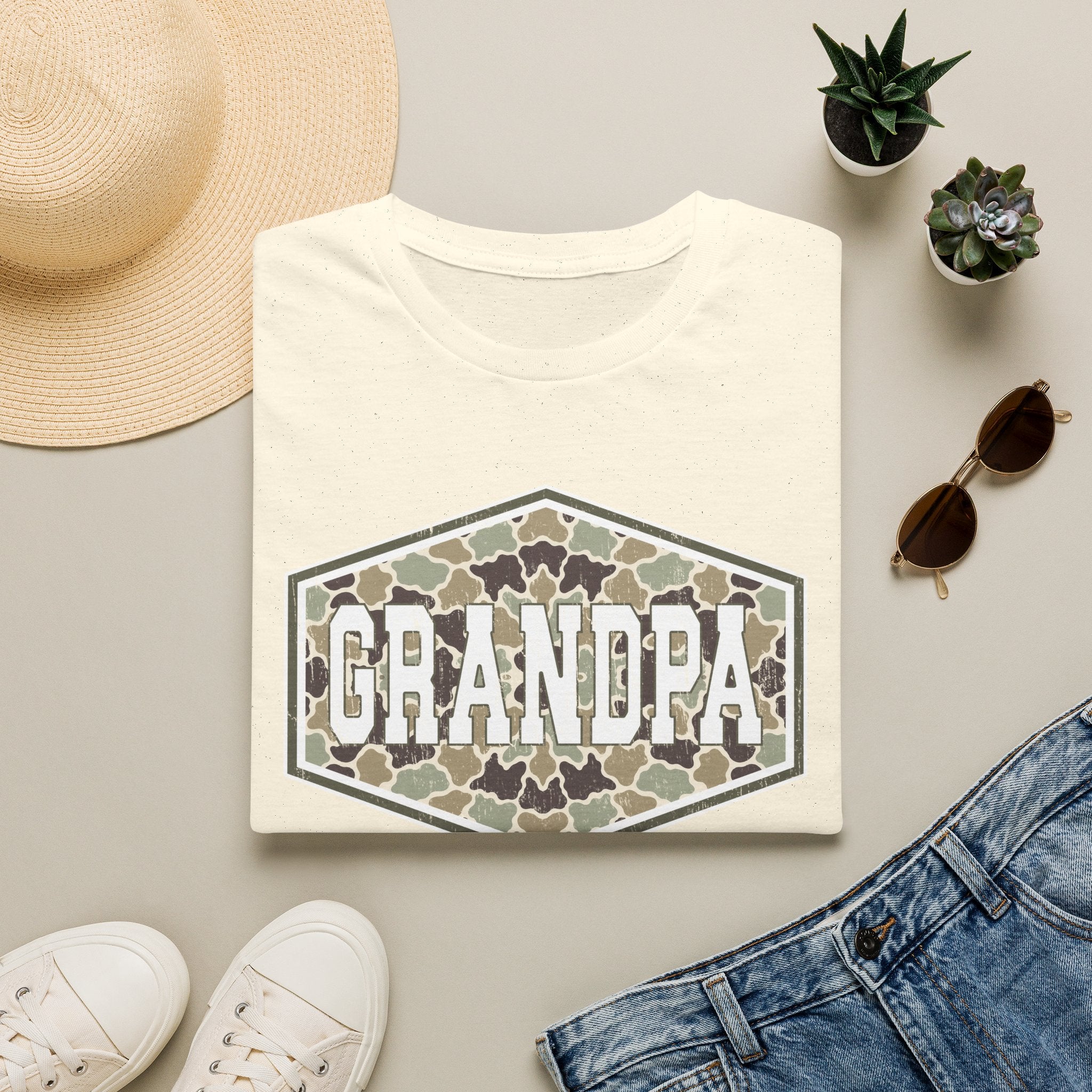Grandpa Camo- Gildan Soft Style