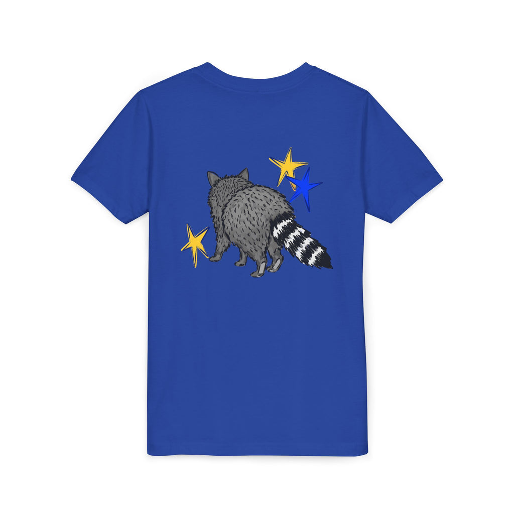 Youth Tee — “See Ya Soon” Raccoon Graphic Kids Shirt