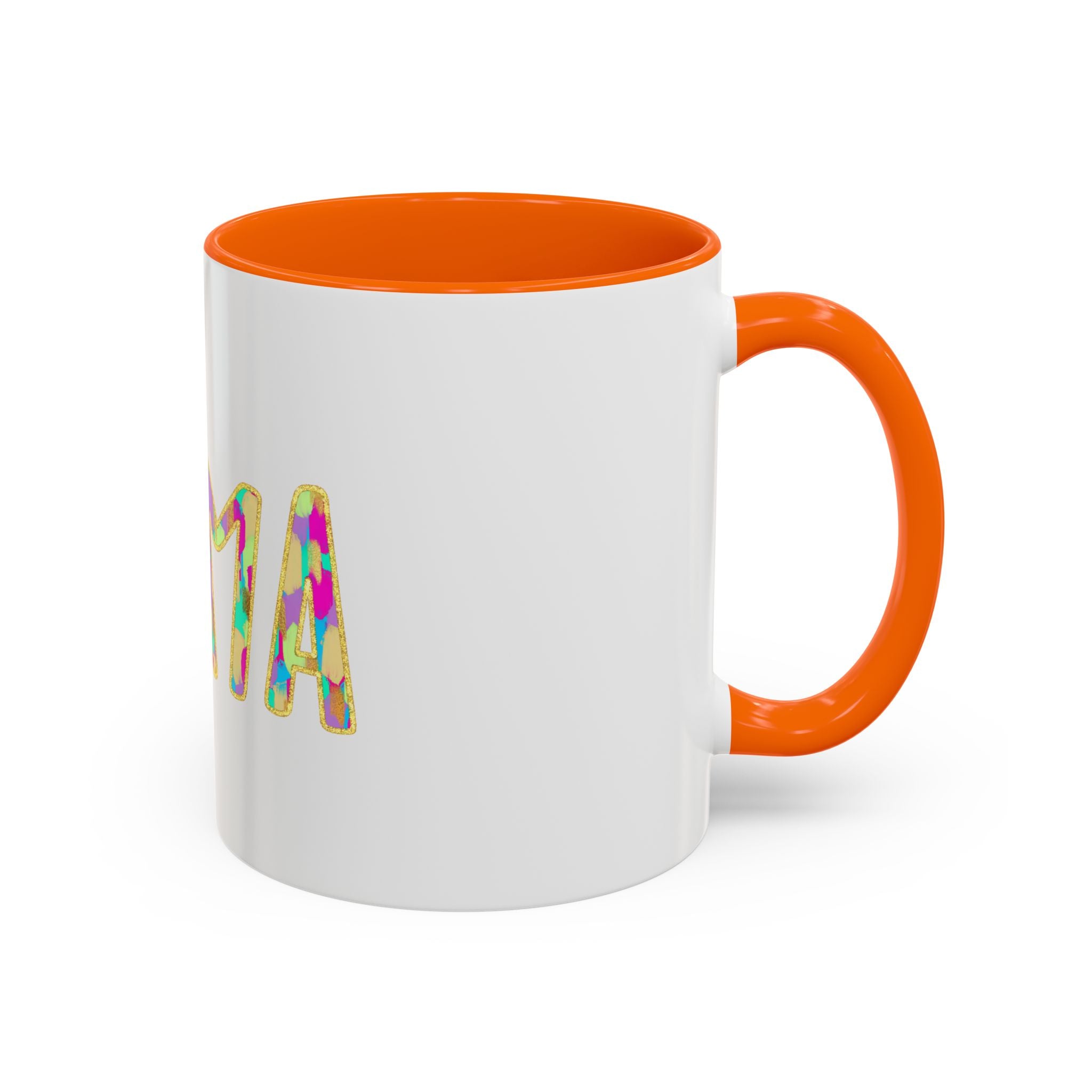 Mama Colorful Confetti Accent Coffee Mug — 11/15oz
