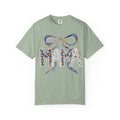 Fall Pumpkin Mama Bow - Comfort Color