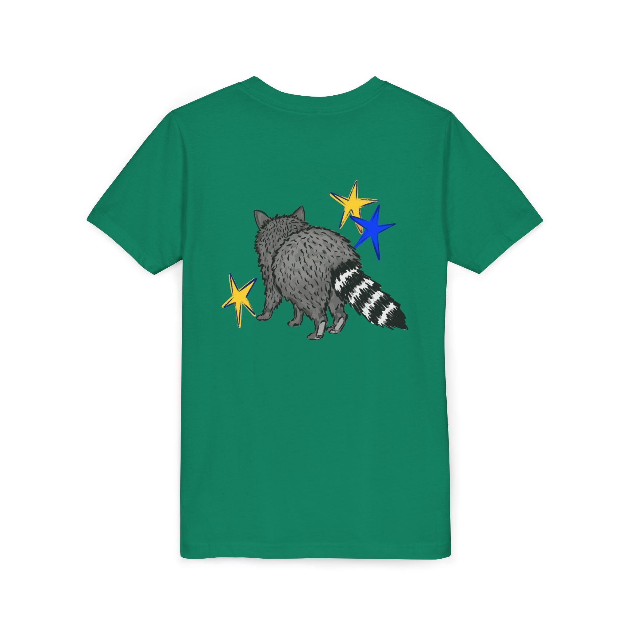 Youth Tee — “See Ya Soon” Raccoon Graphic Kids Shirt