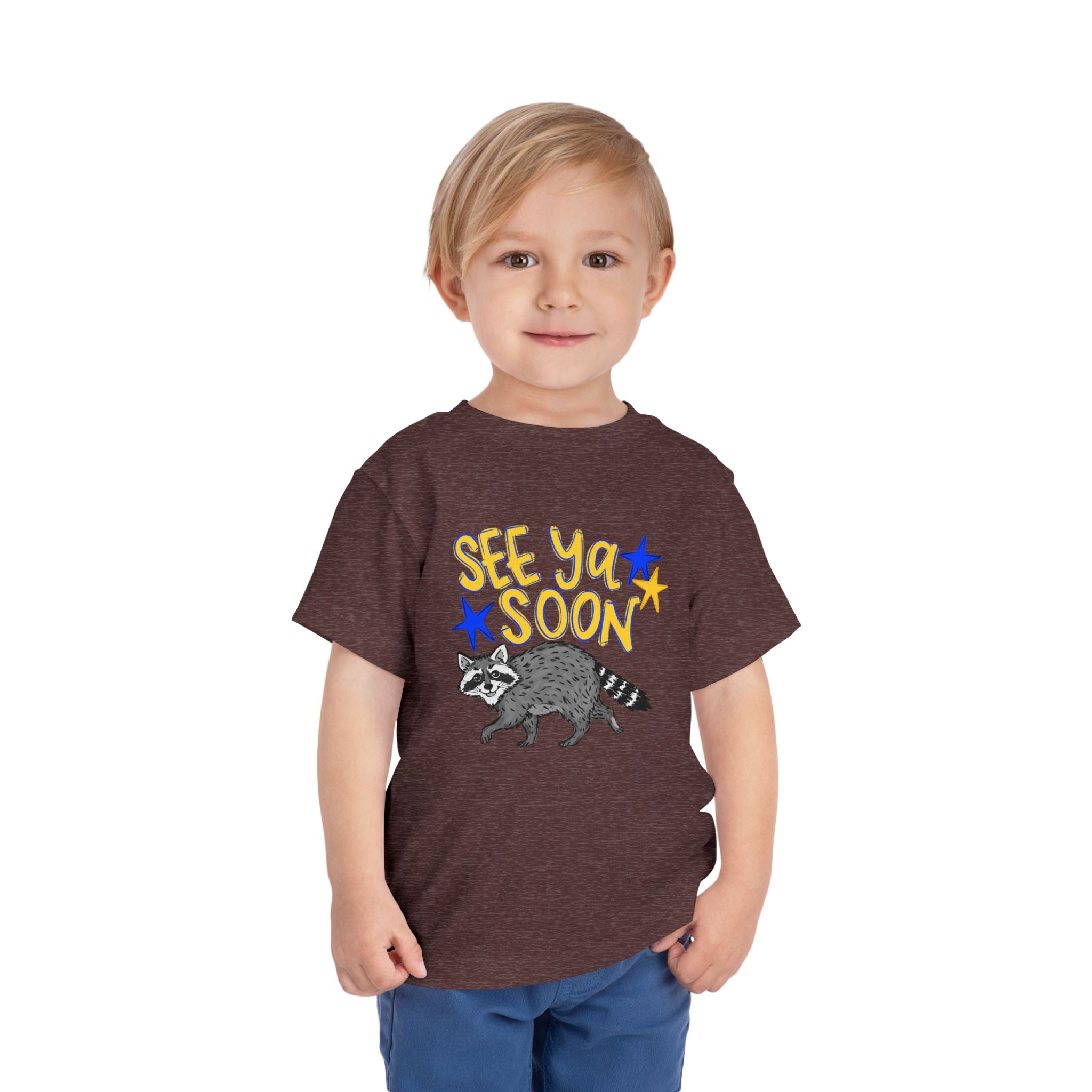 See Ya Soon Raccoon Toddler Tee