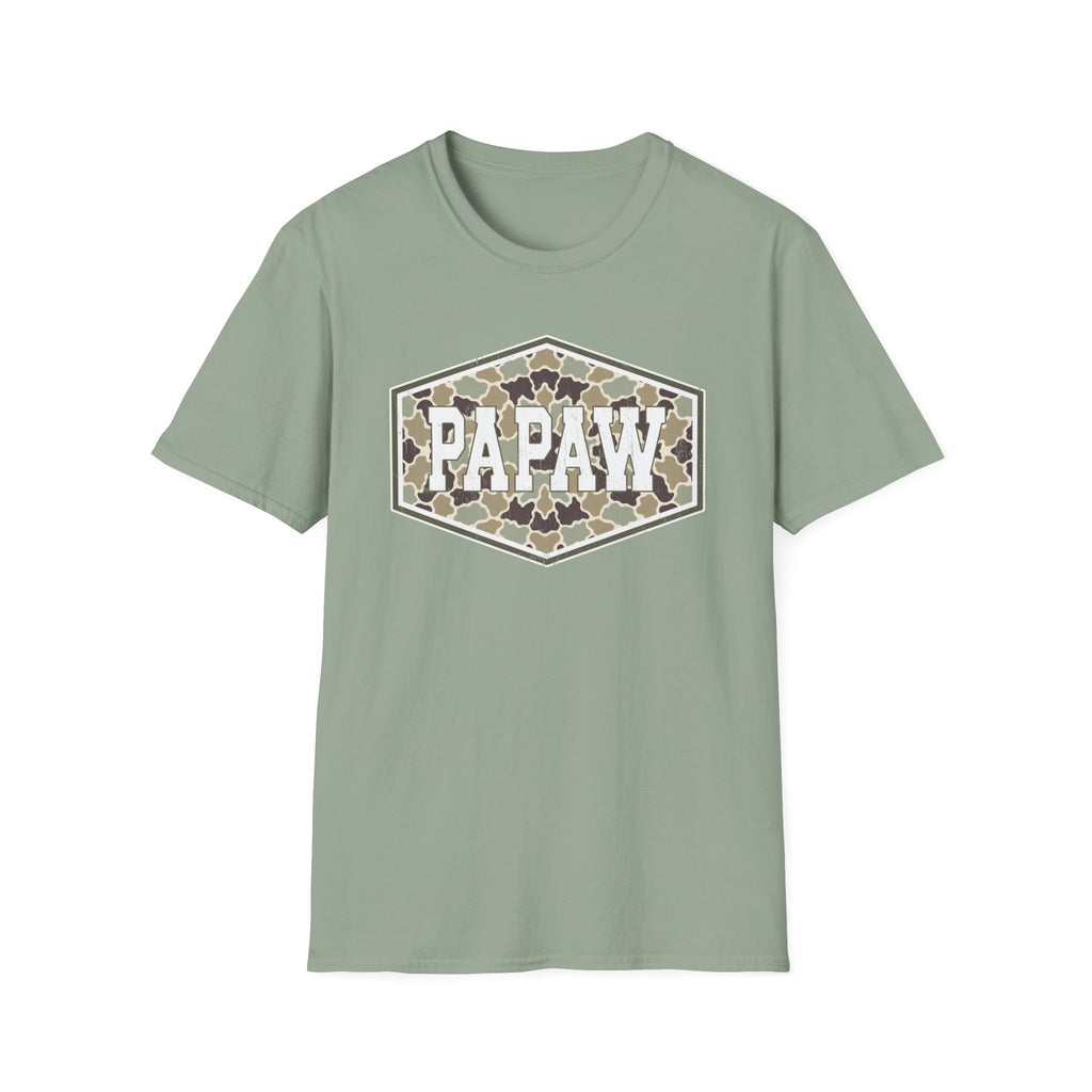 Papaw Camo- Gildan Soft Style
