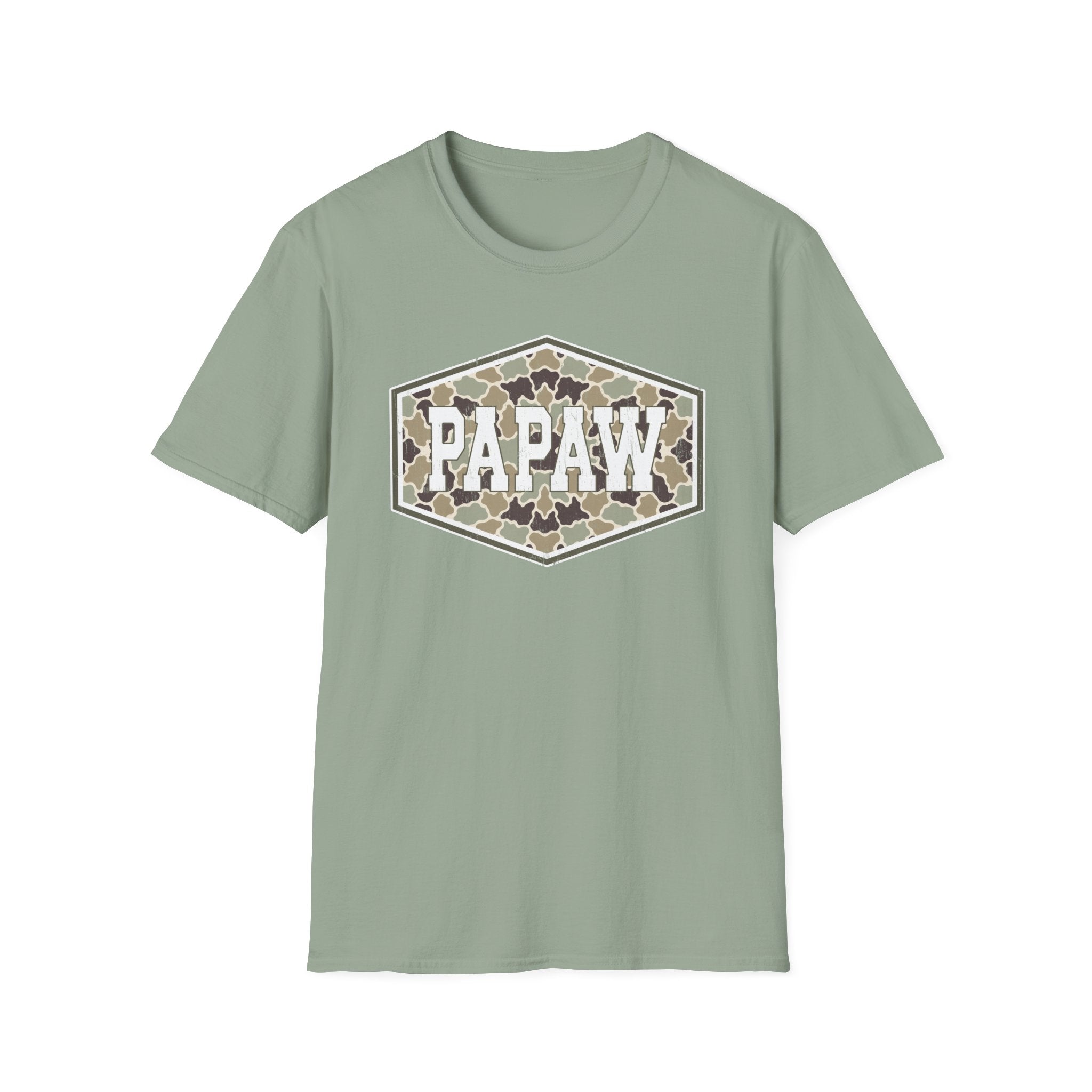 Papaw Camo- Gildan Soft Style